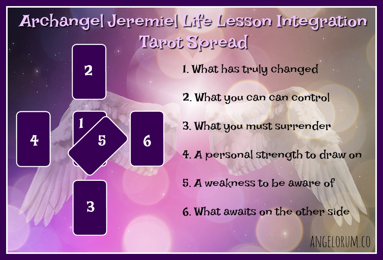 Archangel Jeremiel Life Lesson Integration Tarot Spread