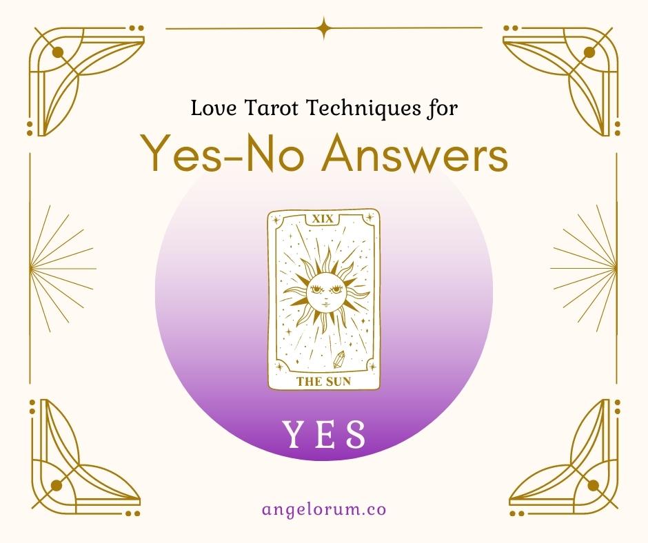 Yes-No Tarot Techniques ⋆ Tarot
