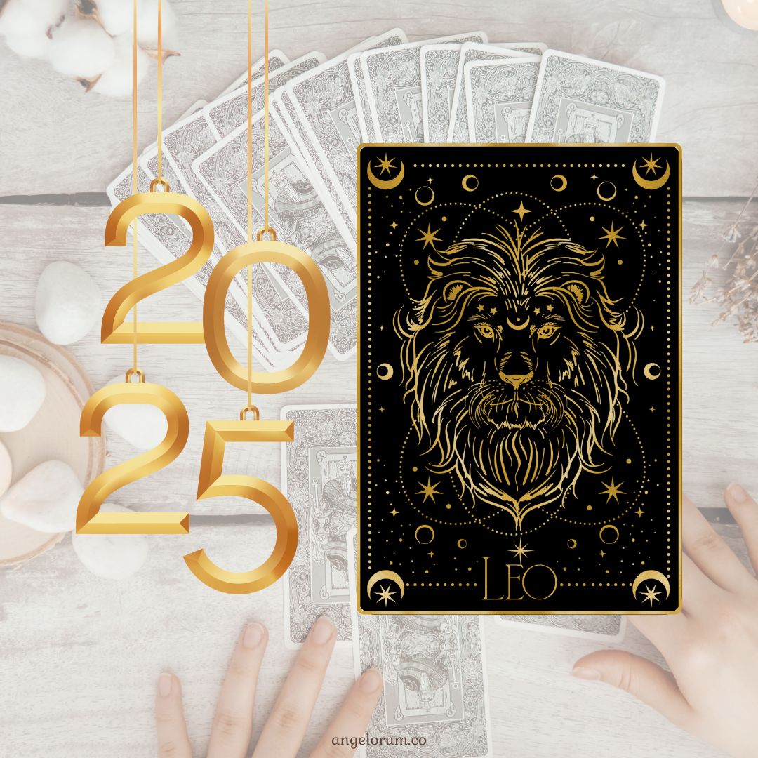 2025 Leo Tarot Forecast (Sun & Rising) ⋆ Angelorum Tarot