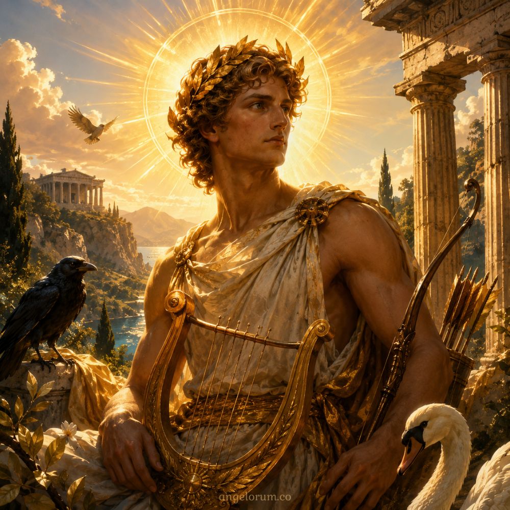 Apollo — God of Light, Prophecy, Healing & Sacred Order ⋆ Angelorum